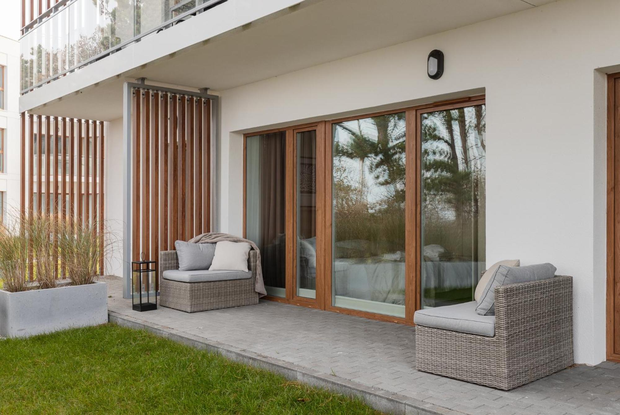 Let'S Sea - 2 Bedroom - Premium Baltic Apartment With Front Sea View Garden And Spa Access Gaski  Bagian luar foto